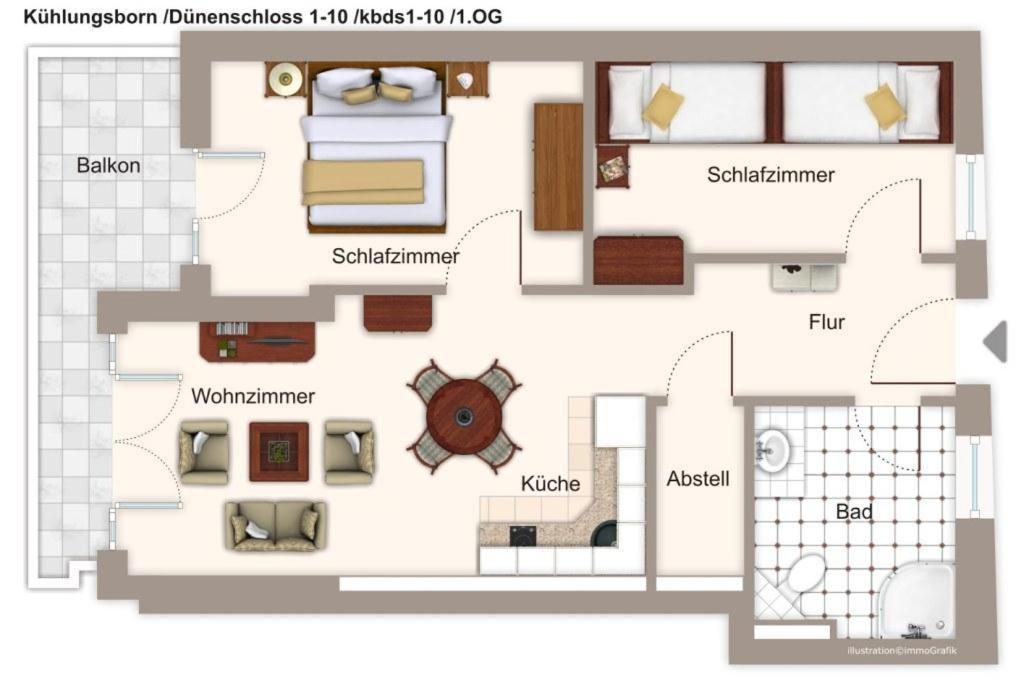 Duenenschloss Duenenschloss 1-10 Ostseebad Kühlungsborn Extérieur photo